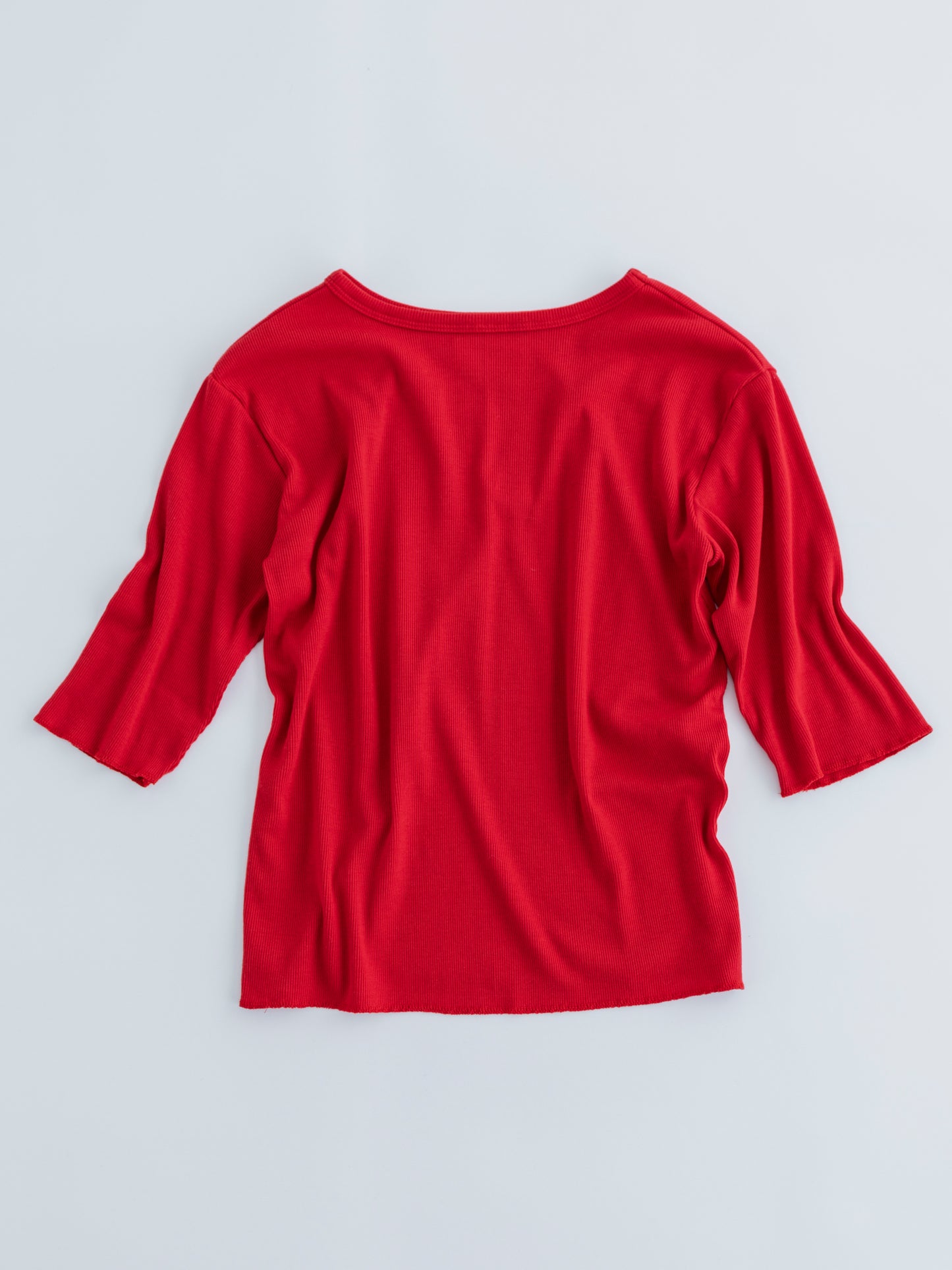 SOFT RIB HALF-SLEEVE TEE