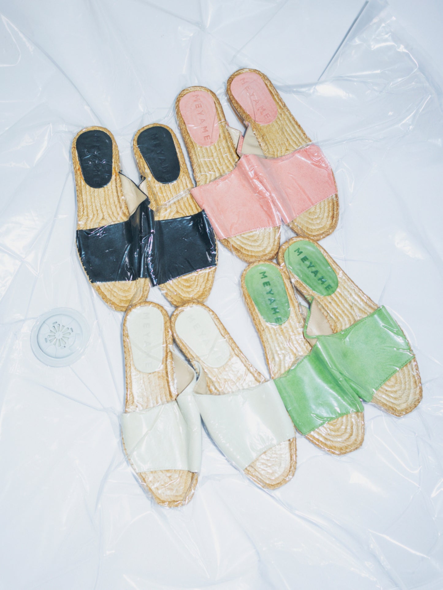 LEATHER ESPADRILLE