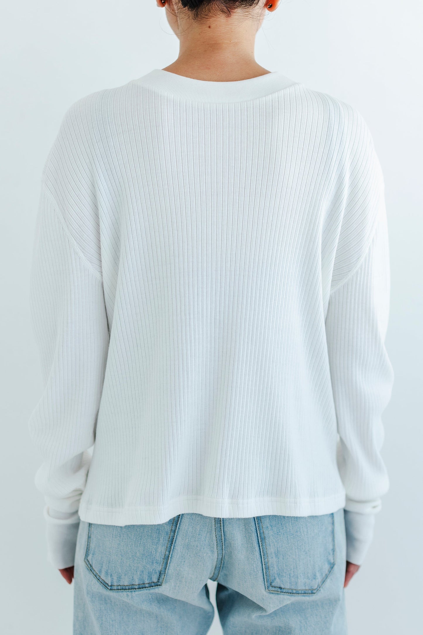 FRONT AND BACK RIB PULLOVER – MEYAME