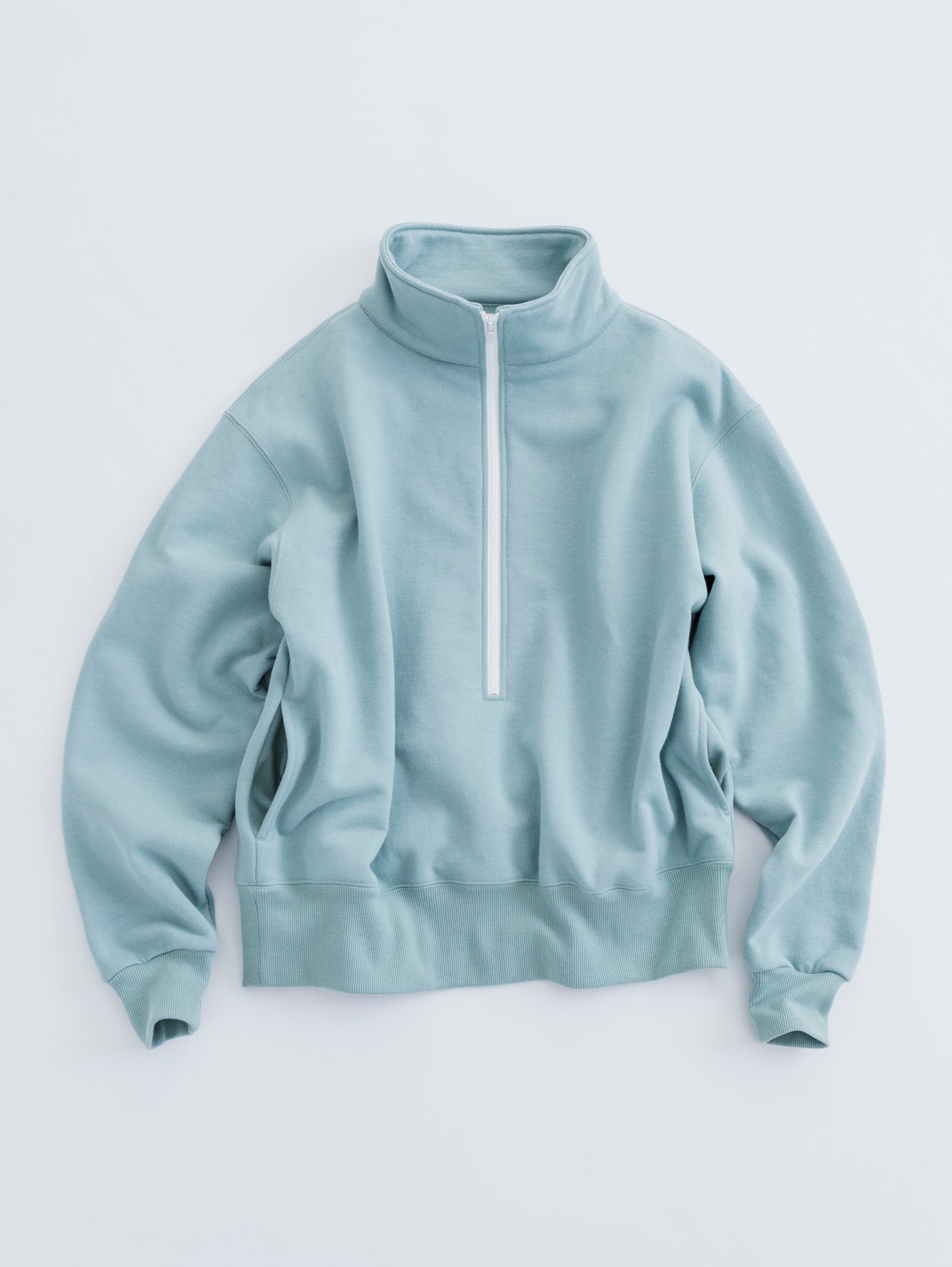 LONG ZIP SWEAT SHIRT