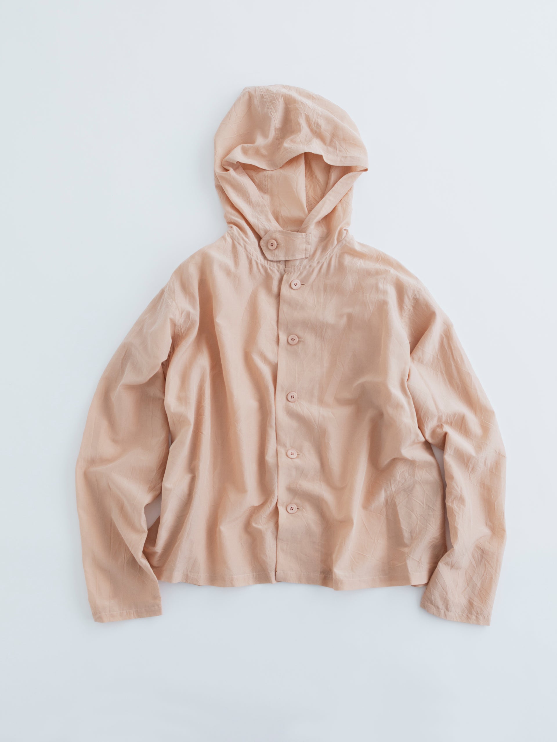 MEY-2007COTTONSILKHOODEDJACKET 