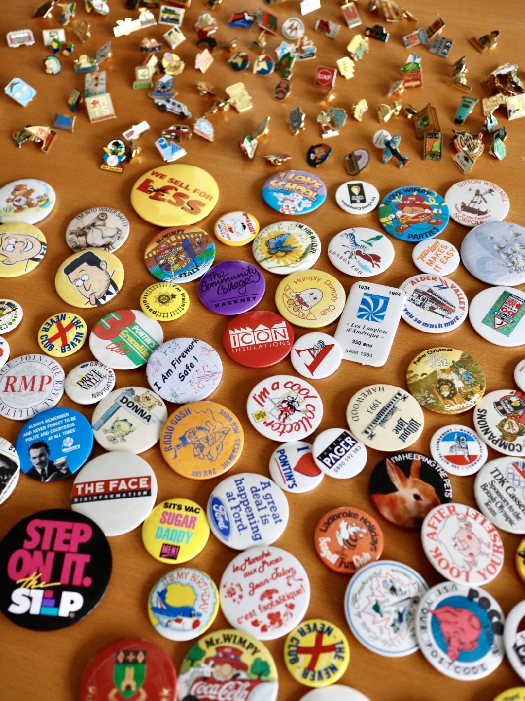 CANVAS BIG TOTE WITH USED BADGE