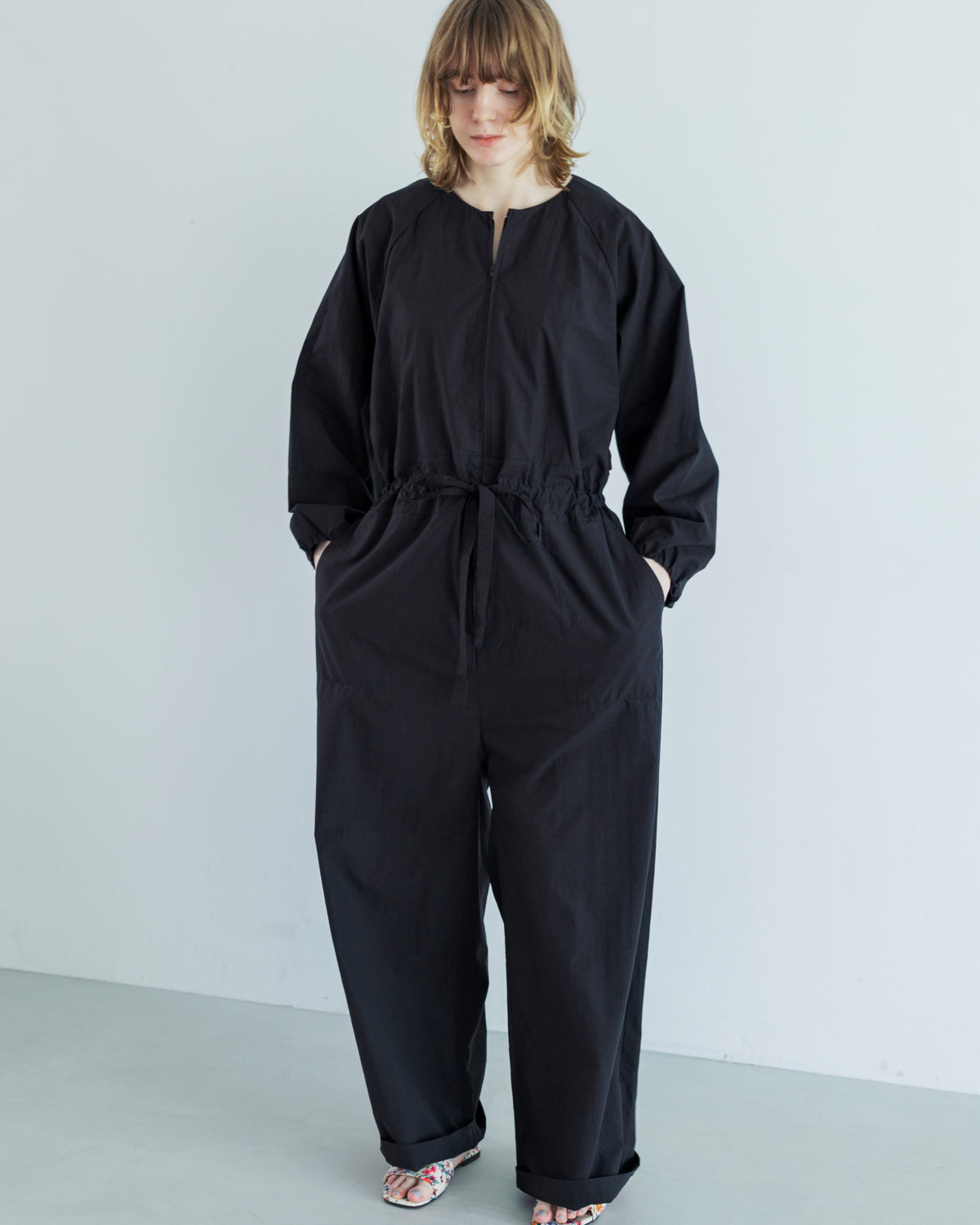 HALF ZIP ALL IN ONE (LONG SLEEVE)