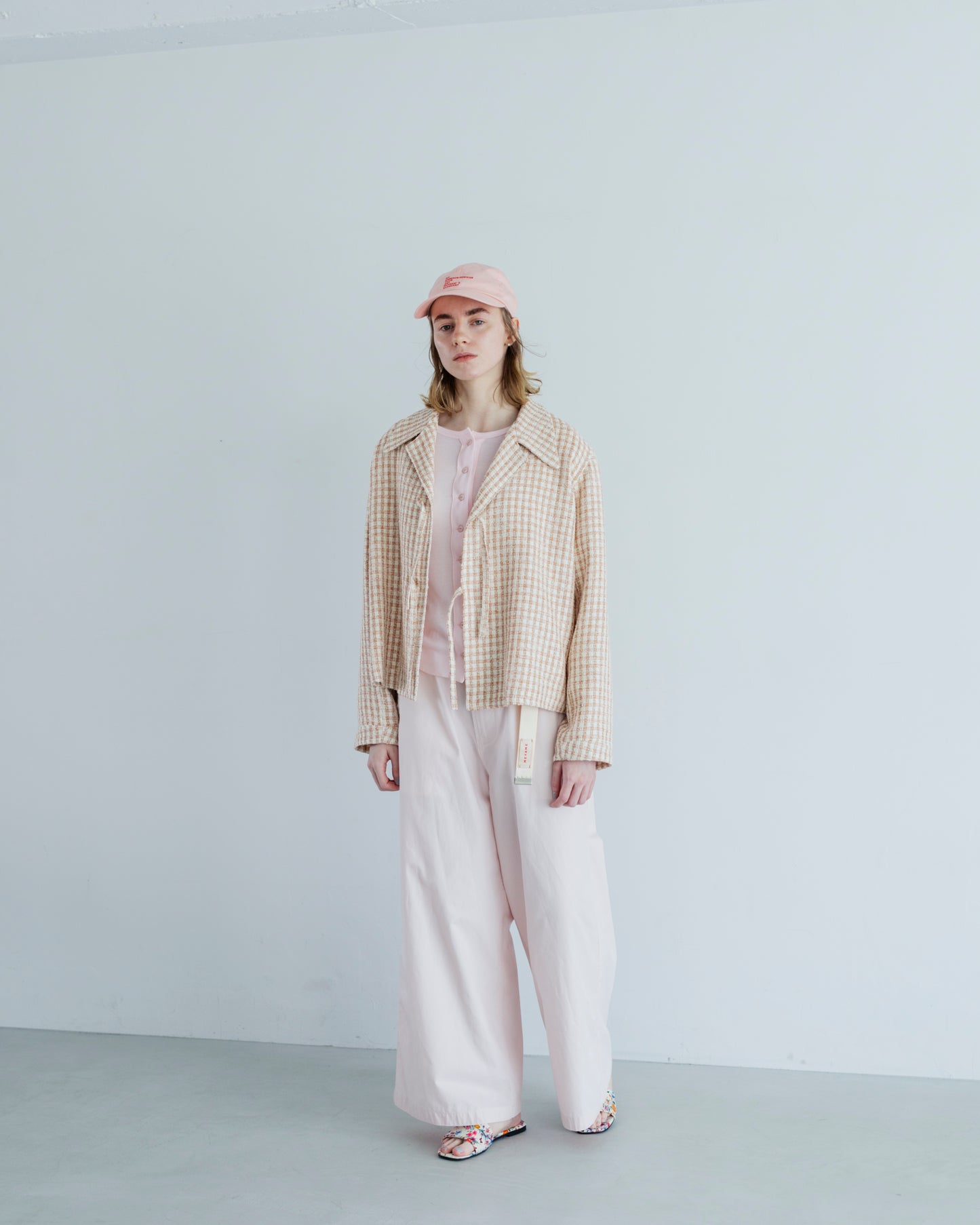 EMBROIDERY COTTON CAP MADE BY NINE TAILOR   (ORIGINAL BODY)