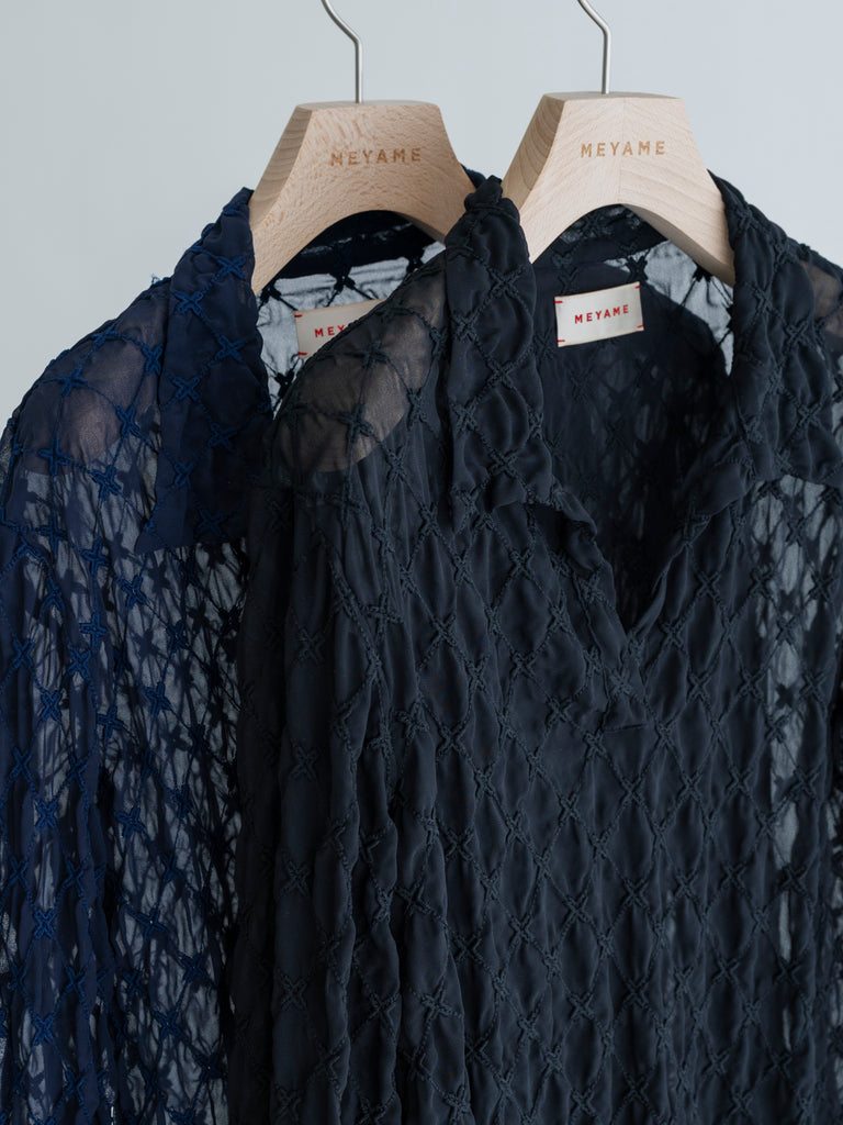 LACE SKIPPER BLOUSE – MEYAME