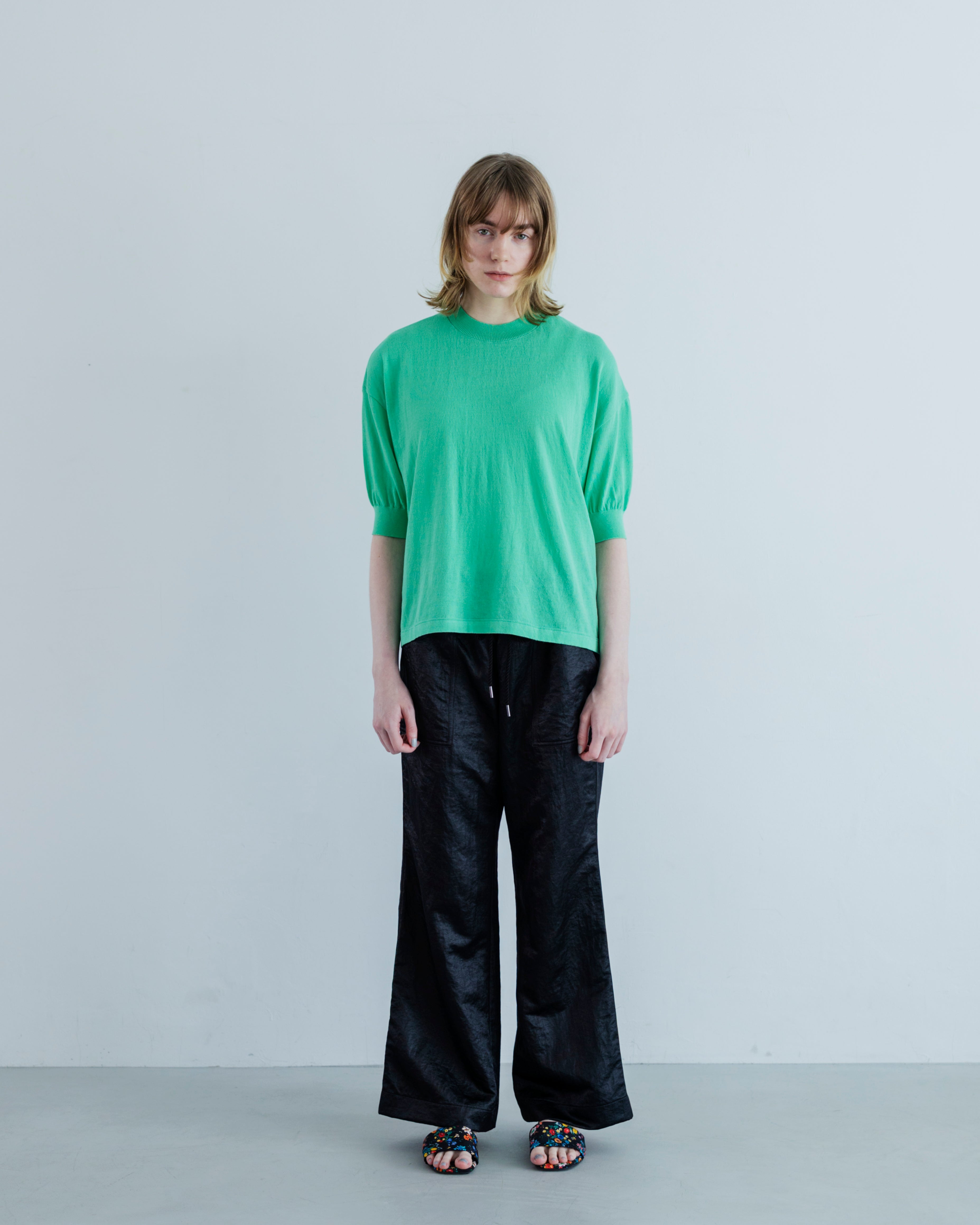 【未使用品】MEYAME COTTON KNIT TEE COTTON KNIT TEE – MEYAME