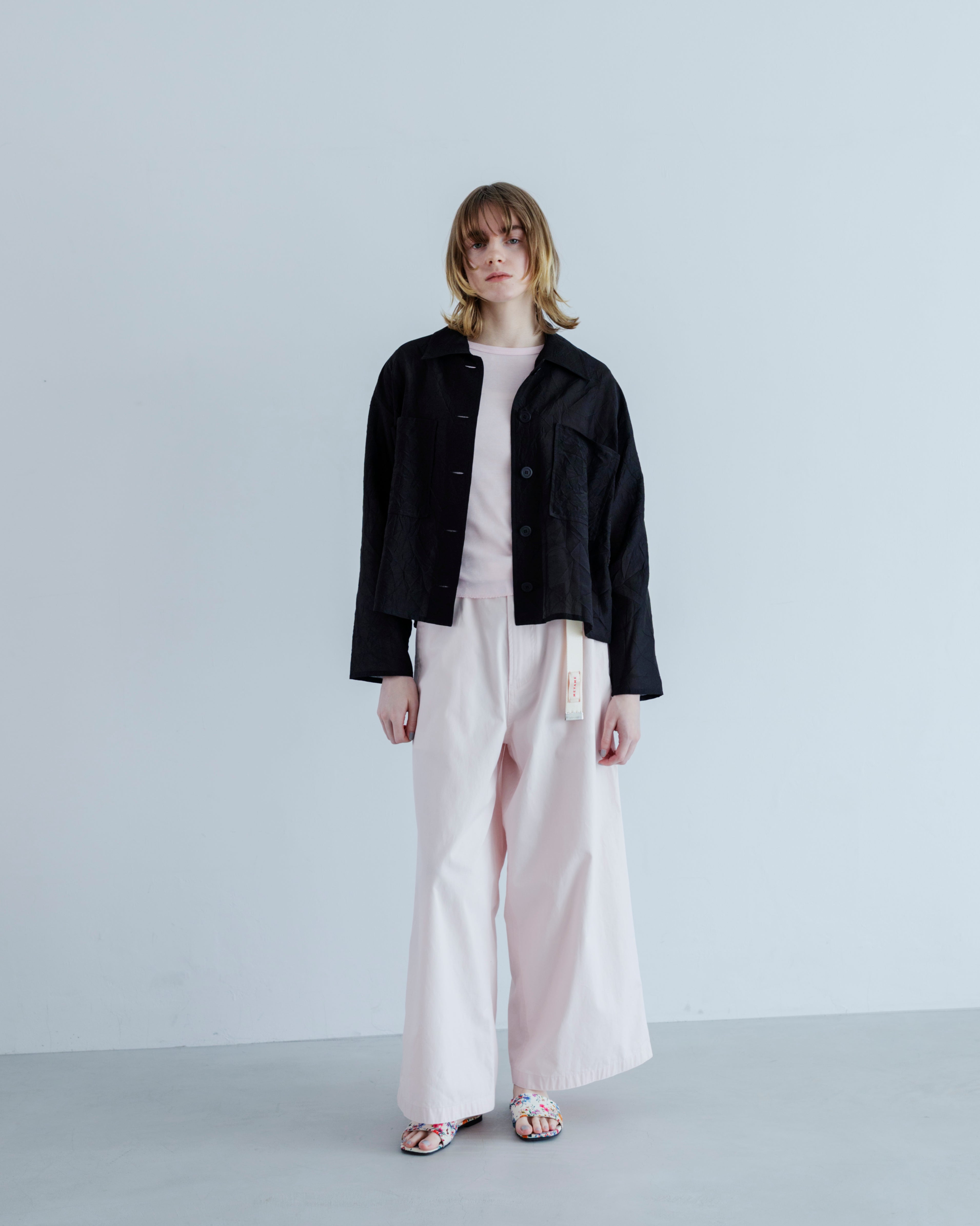 【未使用品】MEYAME COTTON SILK SHORT JACKET COTTON SILK SHORT JACKET – MEYAME