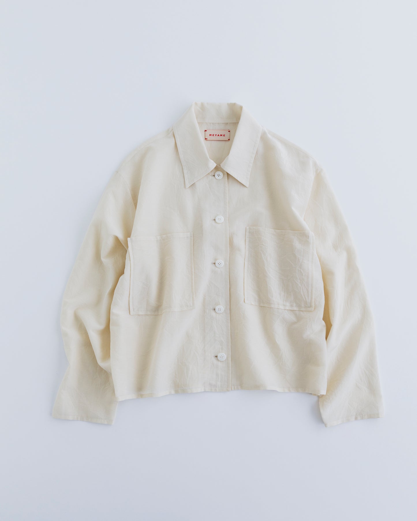 COTTON SILK SHORT JACKET