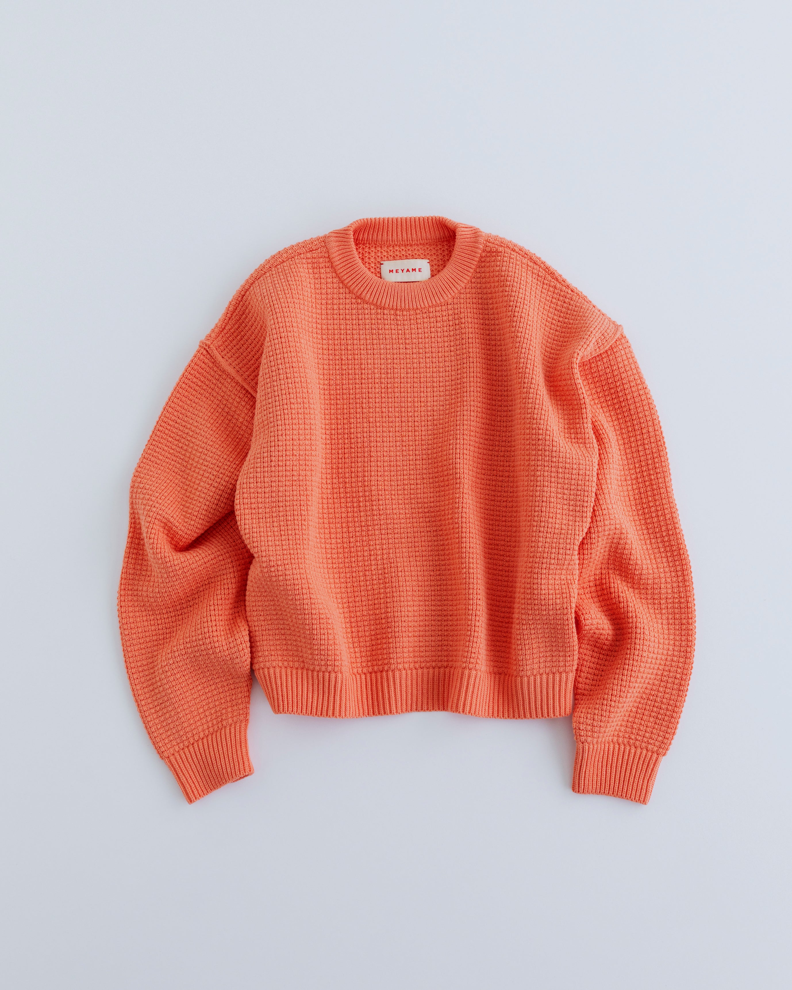 SHORT WIDE KNIT PULLOVER – MEYAME