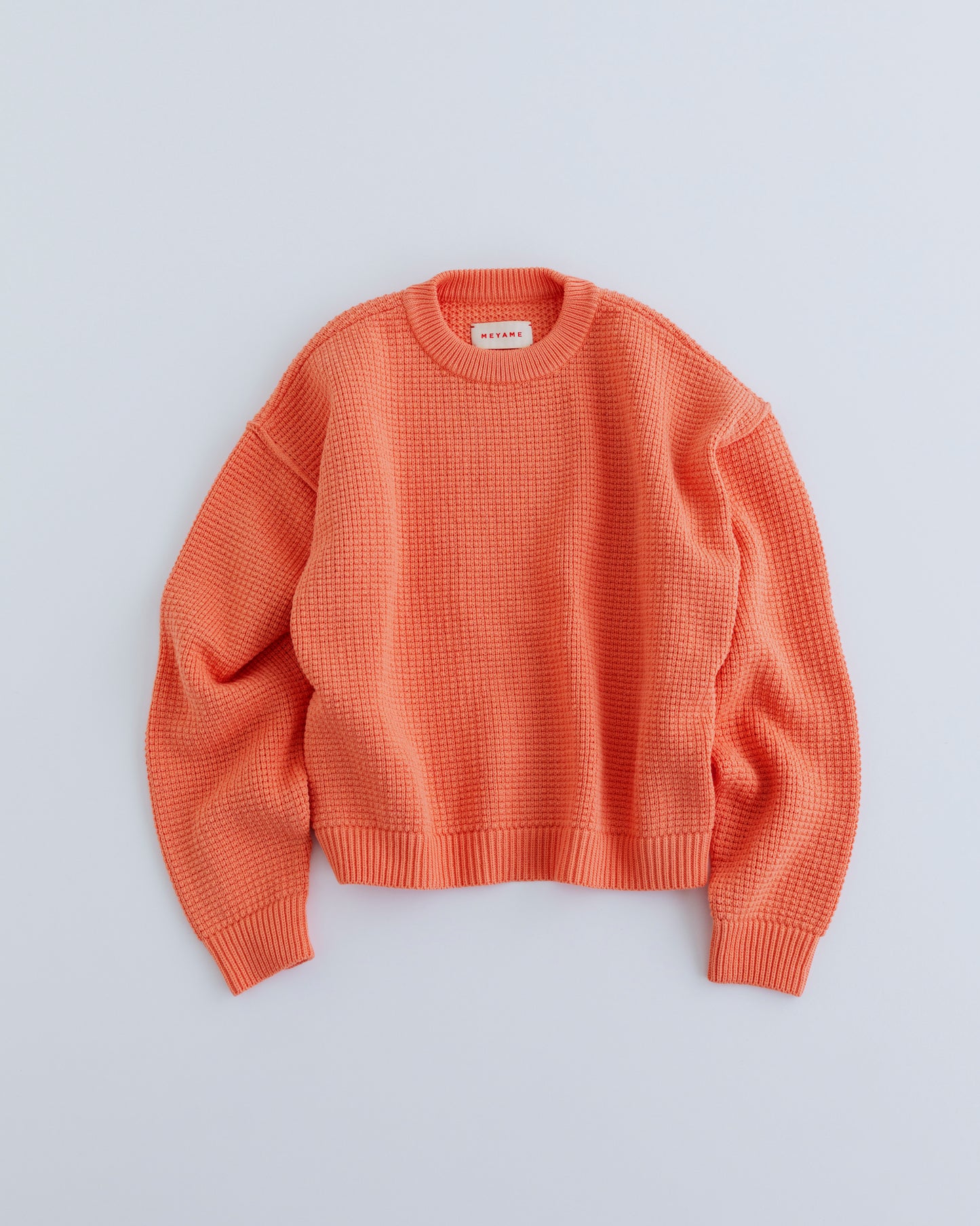 SHORT WIDE KNIT PULLOVER