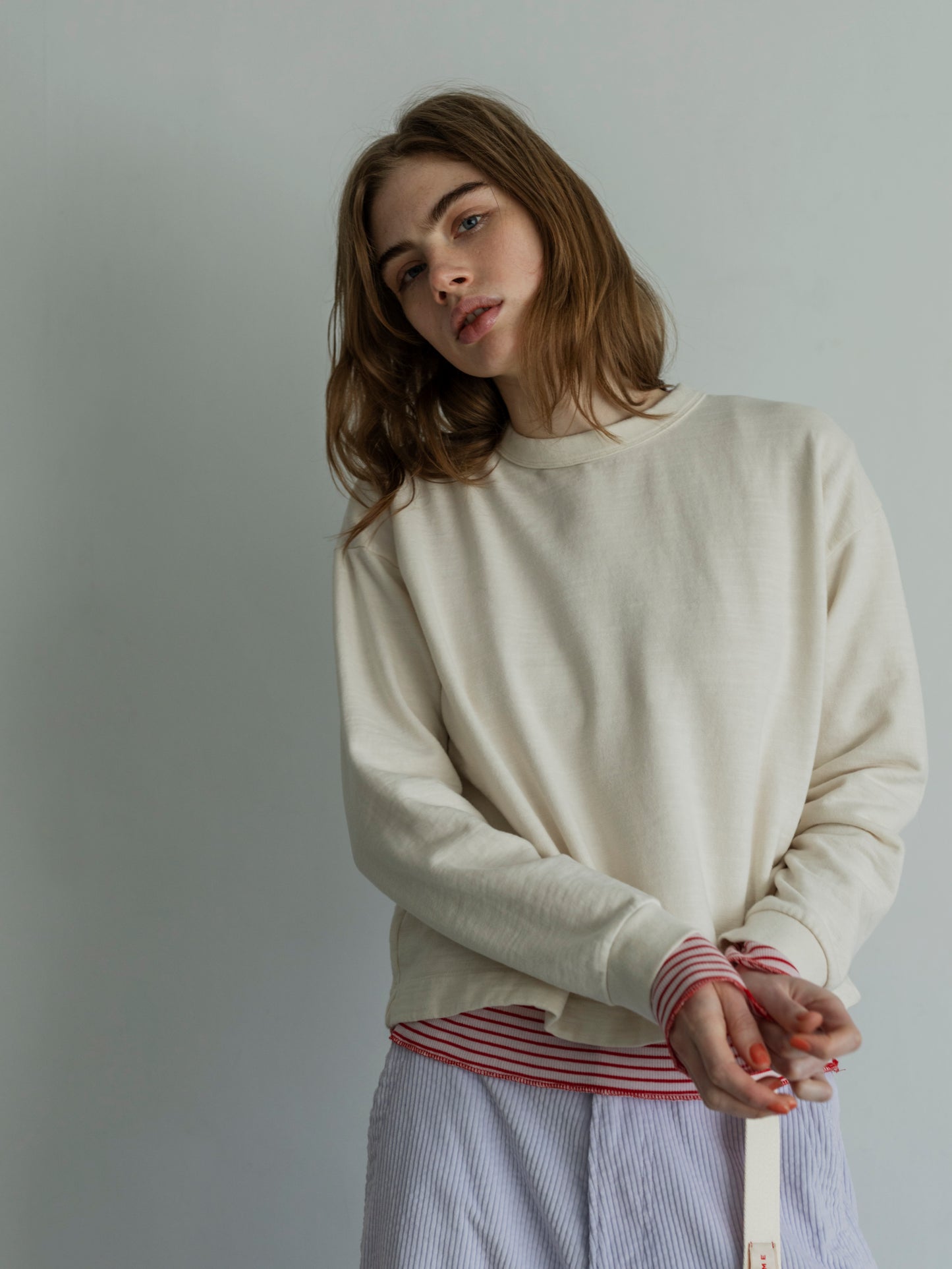 【Pre-order】LIGHT SOFT SHORT SWEAT (BRUSHED LINING)