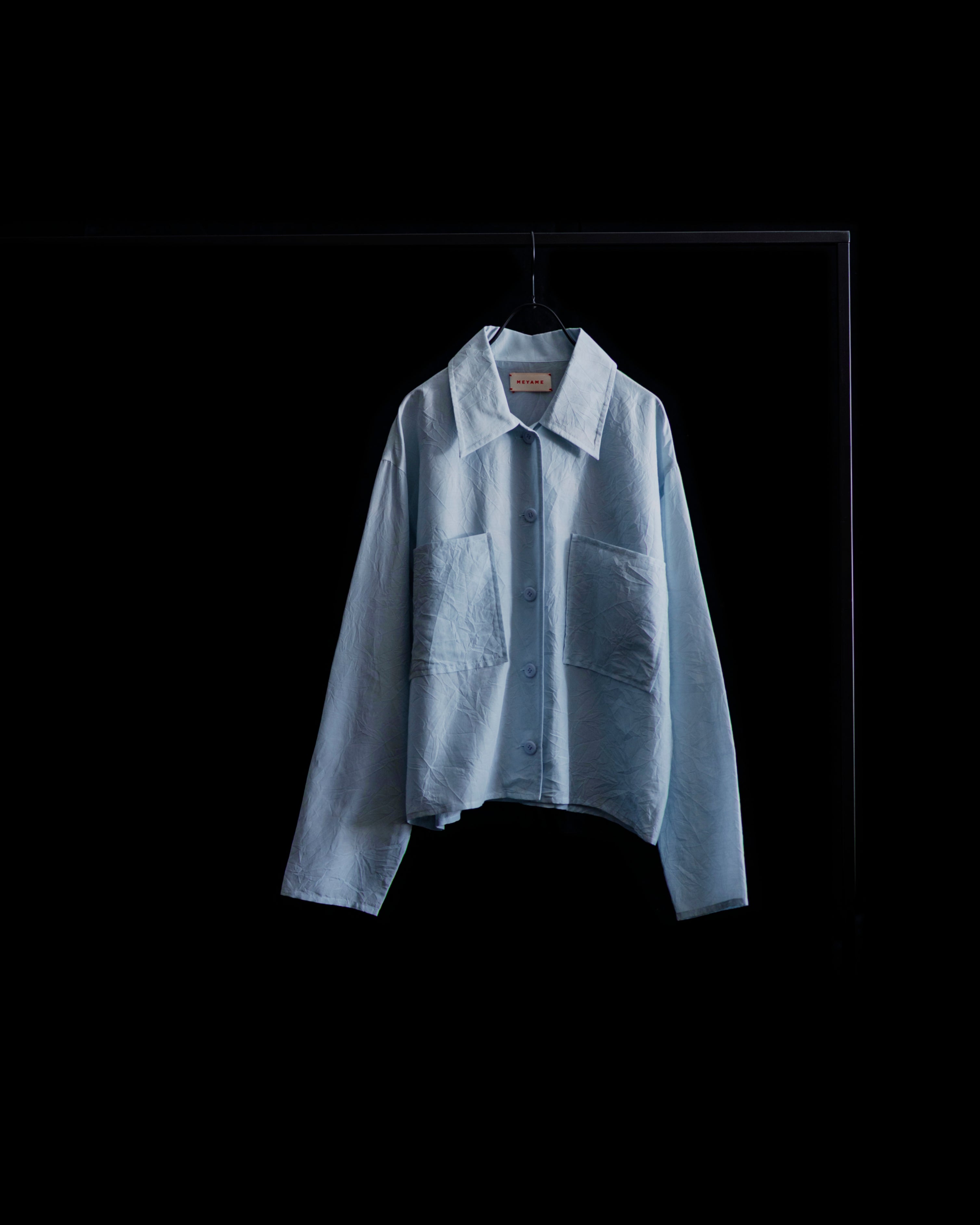【未使用品】MEYAME COTTON SILK SHORT JACKET COTTON SILK SHORT JACKET – MEYAME