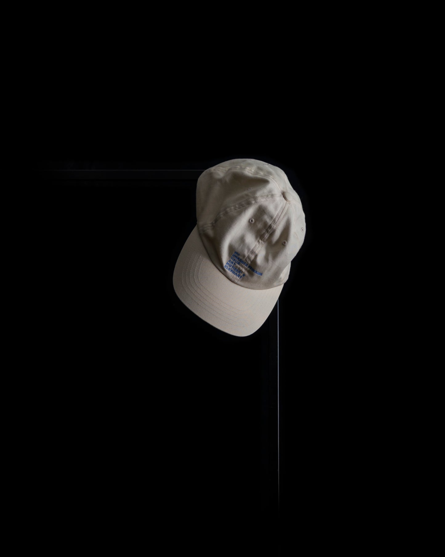 EMBROIDERY COTTON CAP MADE BY NINE TAILOR   (ORIGINAL BODY)