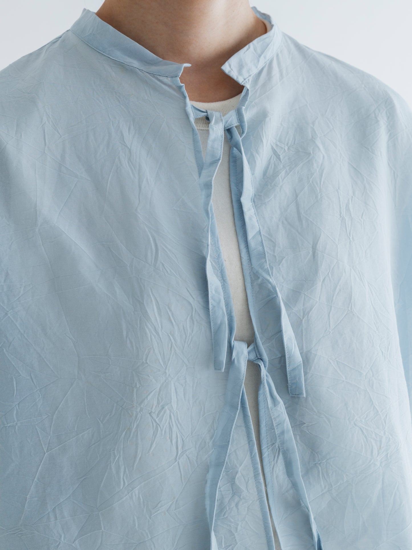 COTTON SILK BLOUSE JACKET