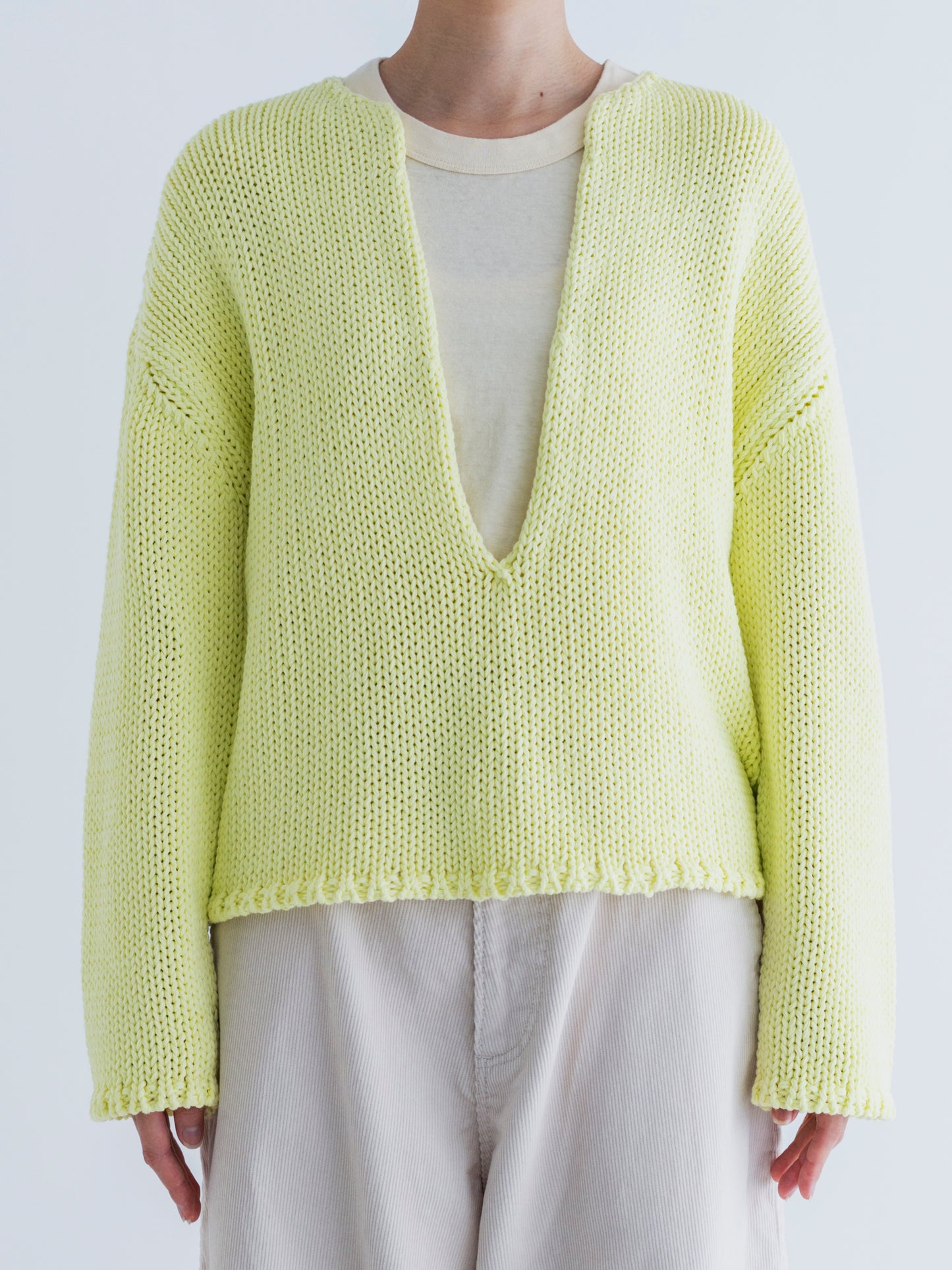 LONG SLIT KNIT