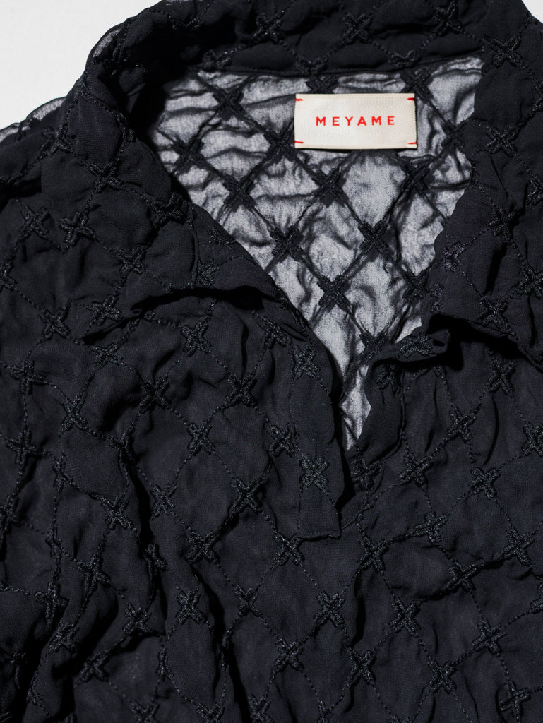 【未使用品】MEYAME LACE SKIPPER BLOUSE LACE SKIPPER BLOUSE – MEYAME