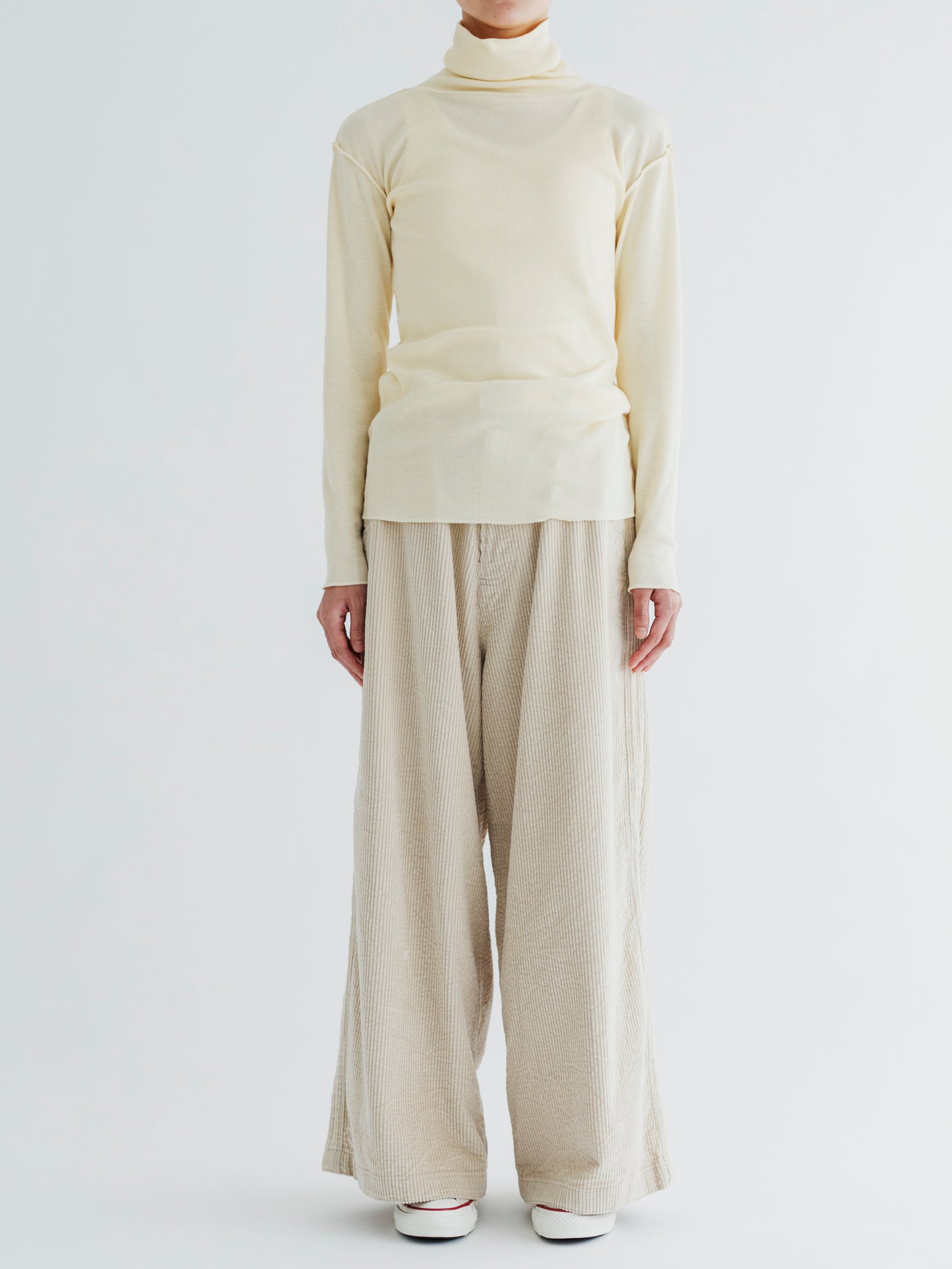 【Pre-order】SOFT RIB TURTLENECK