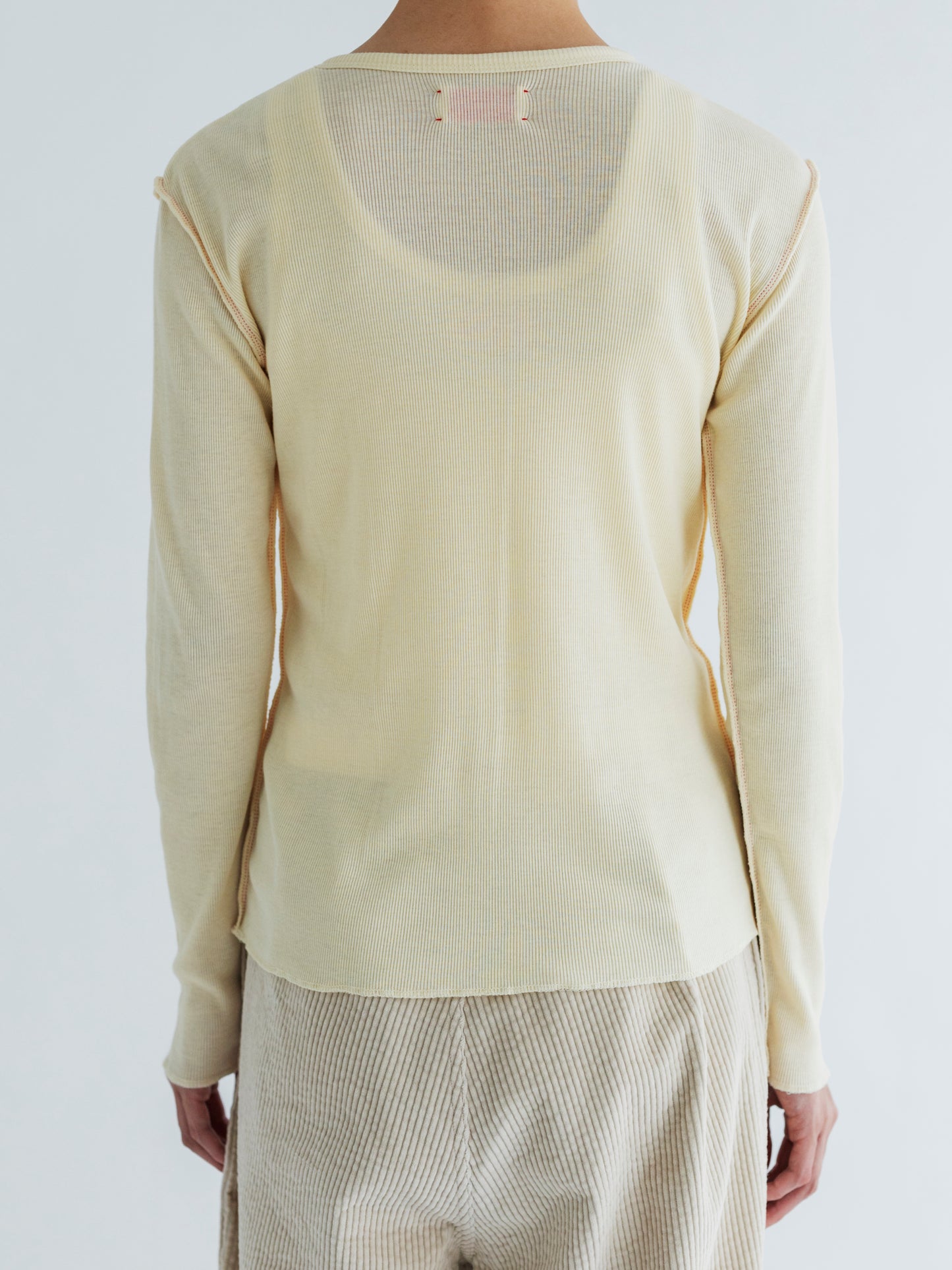 【Pre-order】SOFT RIB HENRY NECK