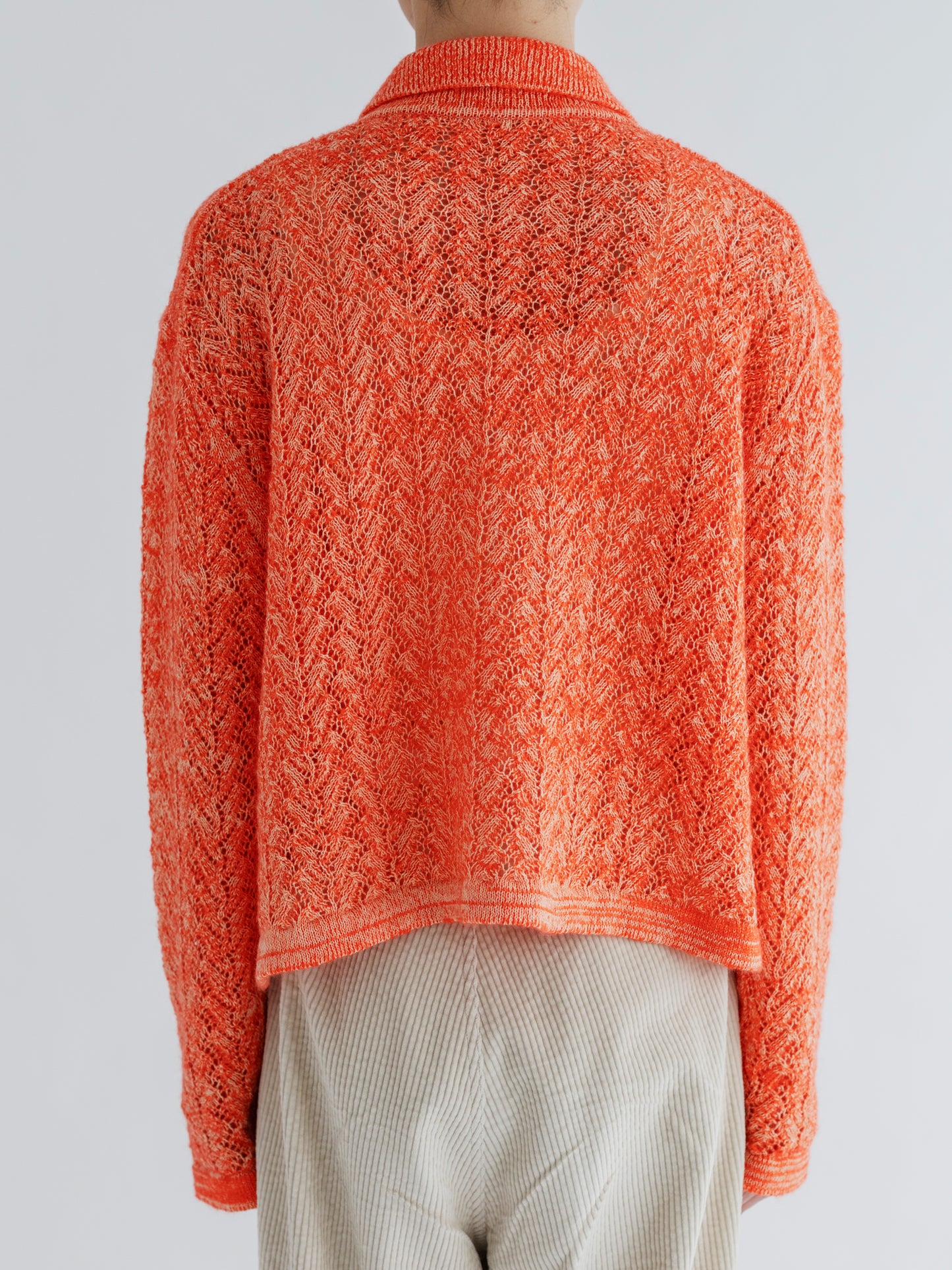 【Pre-order】WOOL LACE KNIT CARDIGAN