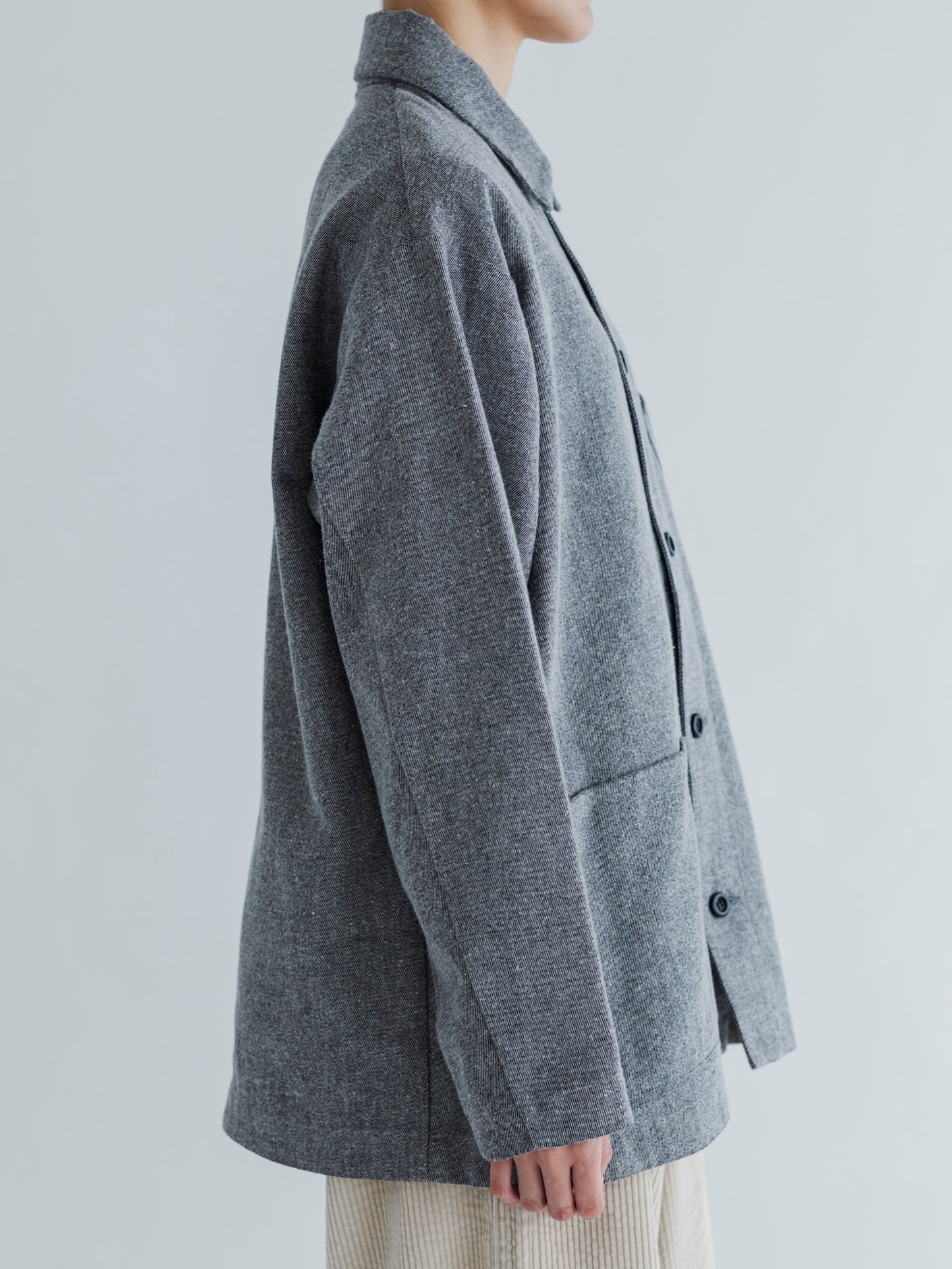【Pre-order】BRUSHED JAZZ NEP DENIM JACKET