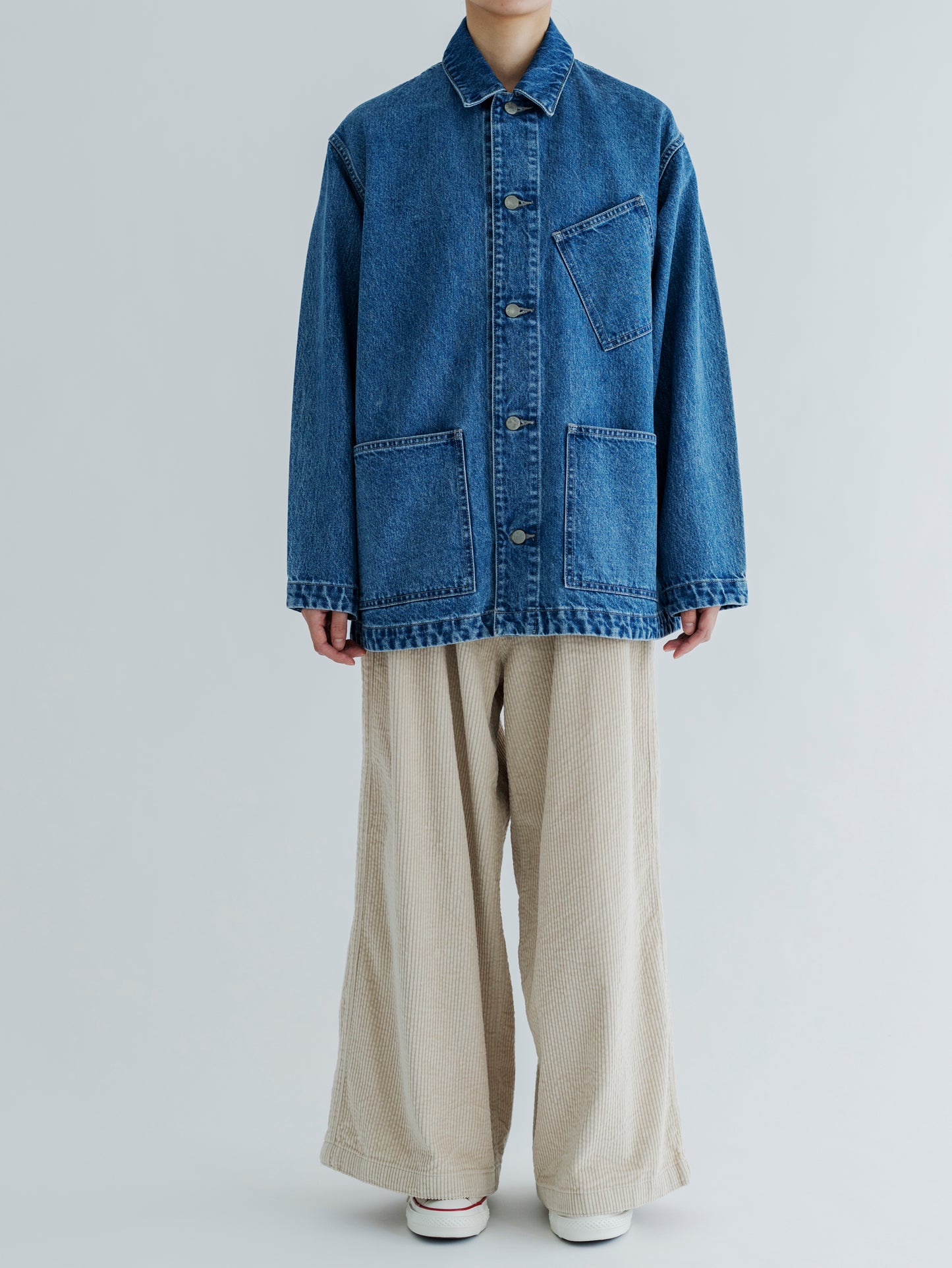【Pre-order】DENIM COVERALL