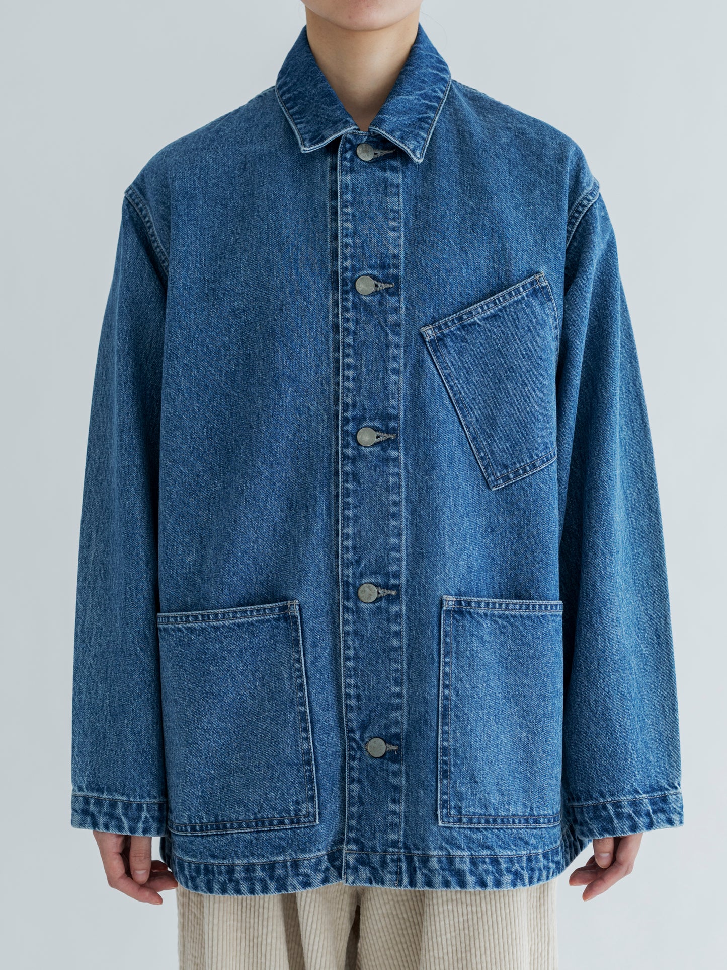【Pre-order】DENIM COVERALL
