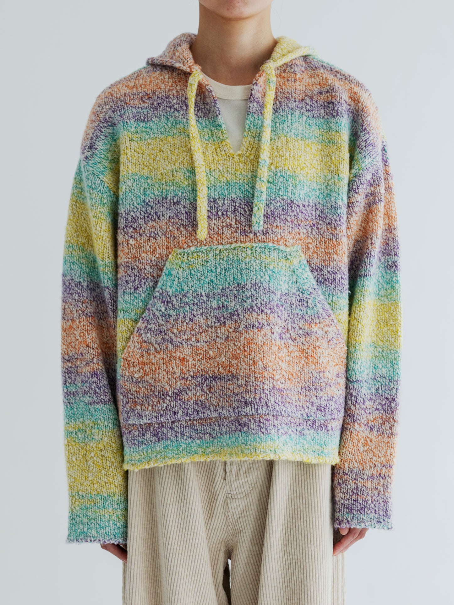 【Pre-order】WOOL MEXICAN KNIT PARKA