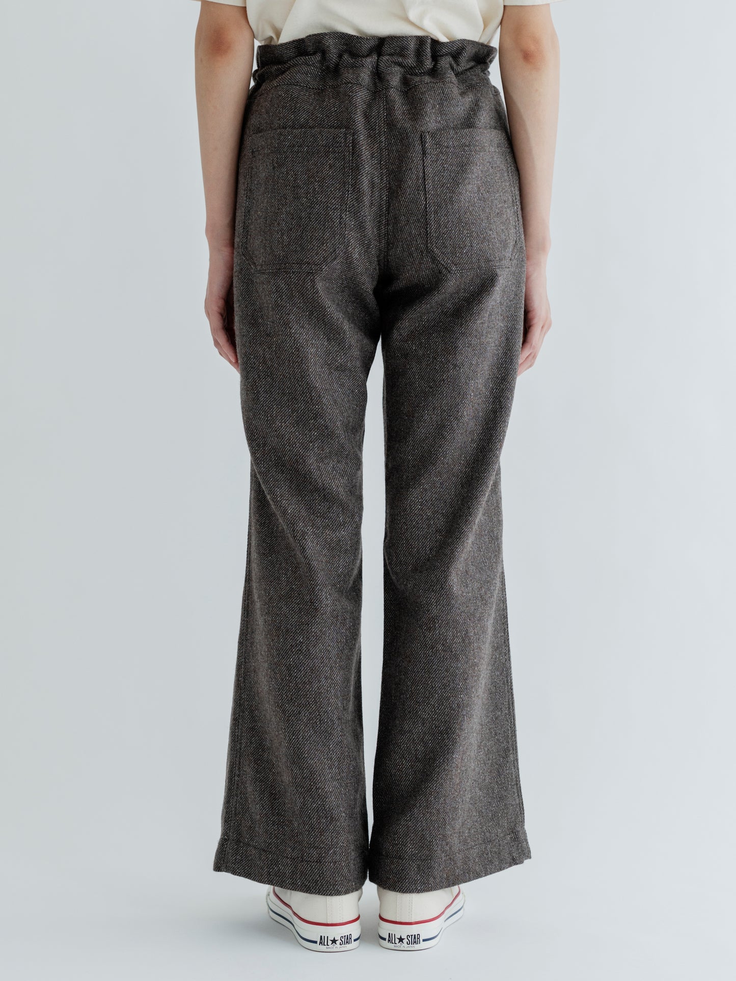 【Pre-order】WOOL DRAWCODE PANTS