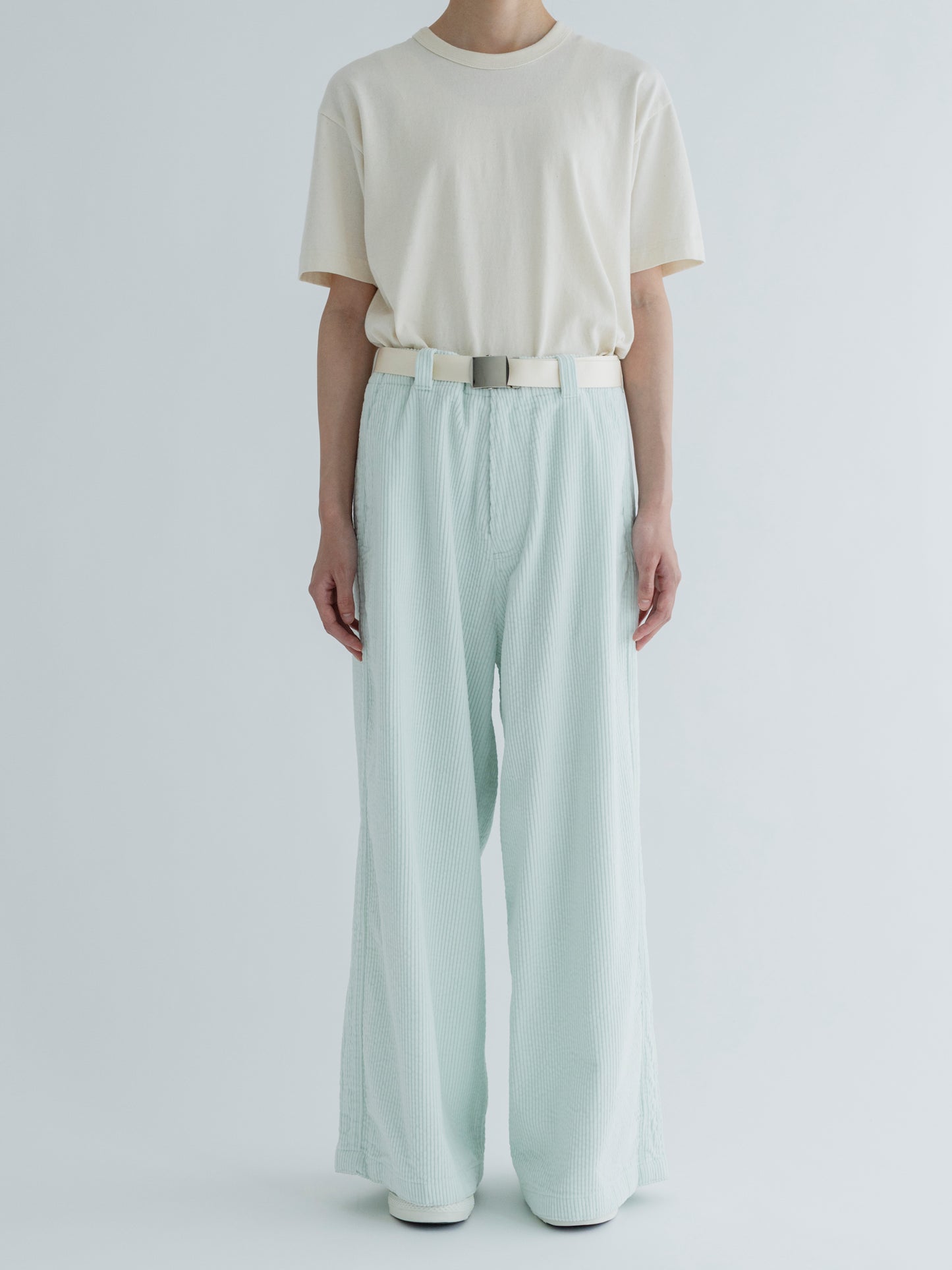 【Pre-order】CORDUROY SIDE LINE WIDE PANTS