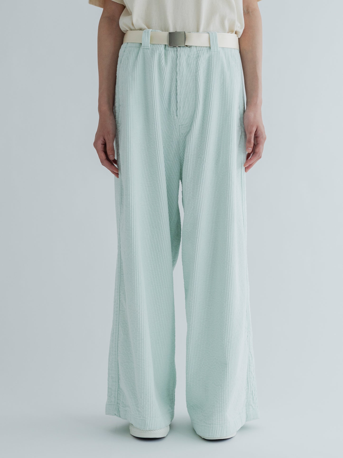 【Pre-order】CORDUROY SIDE LINE WIDE PANTS