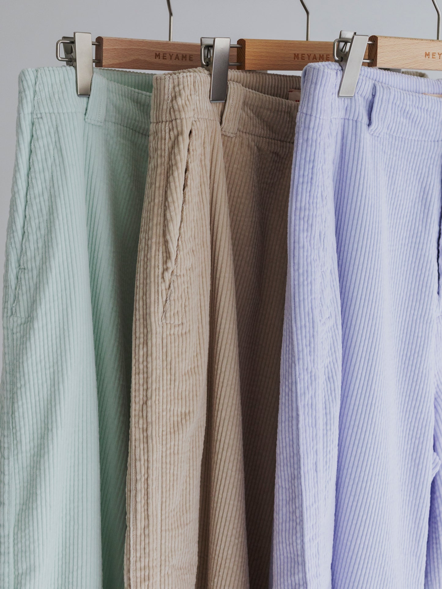 【Pre-order】CORDUROY SIDE LINE WIDE PANTS