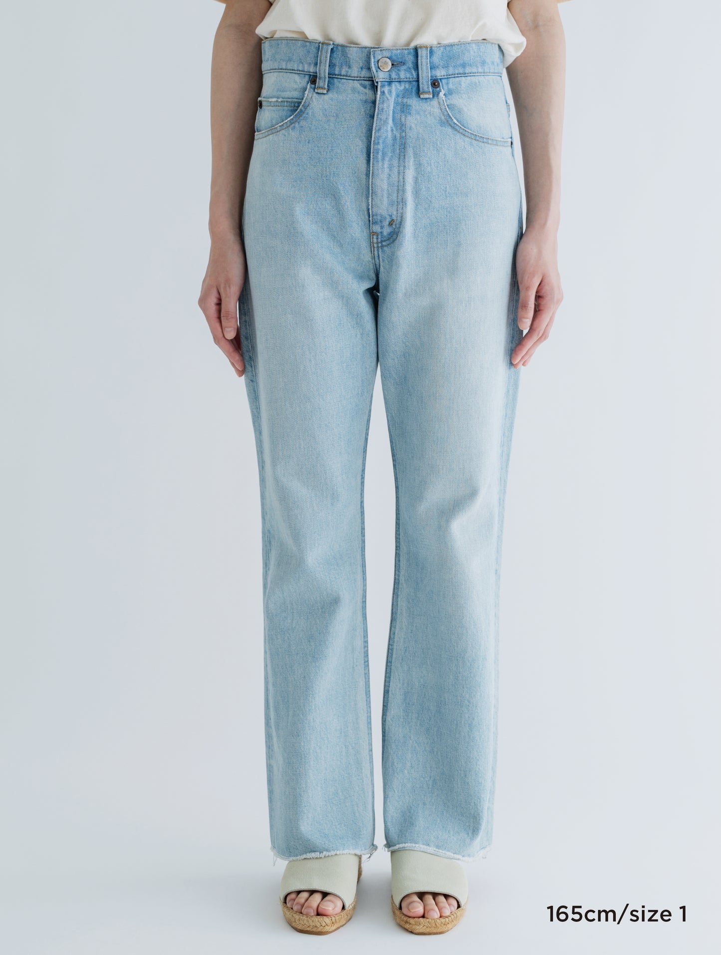 EVERYDAY FLARE DENIM (JUST WAIST)
